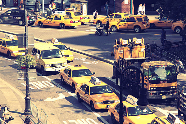 yellow cabs in New York Pauline Blog (4)