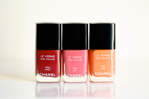 CHANEL SS2012 April May June vernis collection